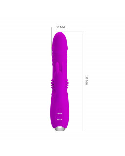 Dorothy Vibrador con Funcion Up and Down USB Purpura