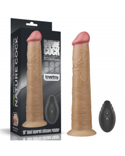 Vibrador Realista con Rotacion Doble Capa 10