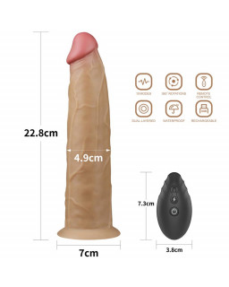 Vibrador con Rotacion Doble Capa 9