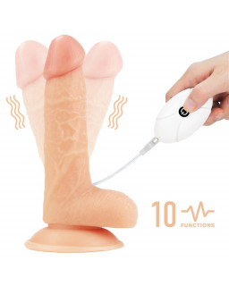 Arnes con Dildo con Vibracion y Control Remoto 70