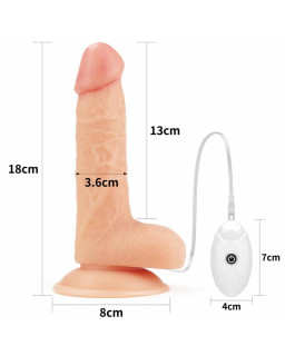 Arnes con Dildo con Vibracion y Control Remoto 70