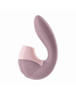 Supernova Old Rose Succionador y Vibrador Super Flexible USB