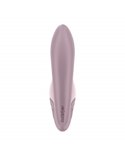 Supernova Old Rose Succionador y Vibrador Super Flexible USB