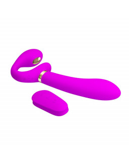 Thunderbird Vibrador para Parejas sin Arnes con Control Remoto