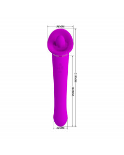 Faust Vibrador con Lengua Estimuladora USB