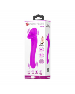 Faust Vibrador con Lengua Estimuladora USB