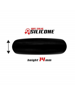 Anillo para el Pene Silicona Solida 55 cm Negro