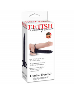 Fetish Fantasy Series Dildo Double Trouble Negro