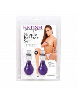 Fetish Fantasy Series Set de Estimulacion de Pezones Purpura