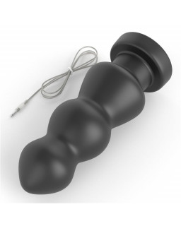 Plug Anal con Vibracion King Sized 78 Negro