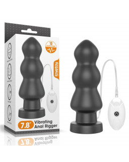 Plug Anal con Vibracion King Sized 78 Negro