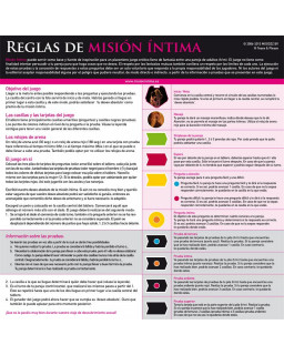 Mision Intima Edicion Original ES