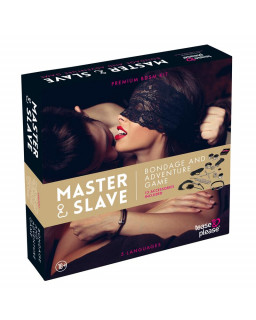 Master Slave Juego Bondage Beige