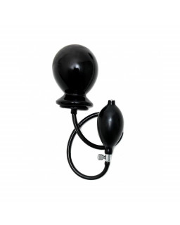 Plug Inflable Negro Latex