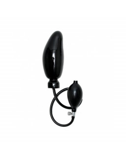 Dildo Inflable Latex Negro