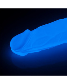 Dildo Lumino 75 Luz Azul