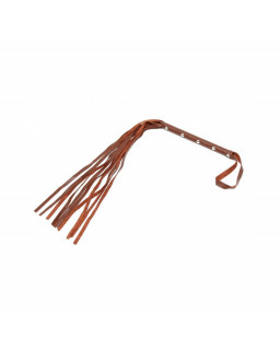 Flogger Cuero Marron 62cm