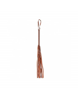 Flogger Cuero Marron 62cm