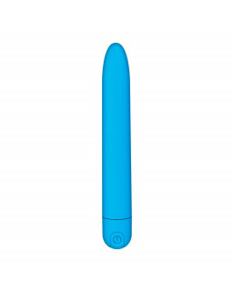 Bluesky Vibrador 10 Funciones 185 cm USB Azul Mate