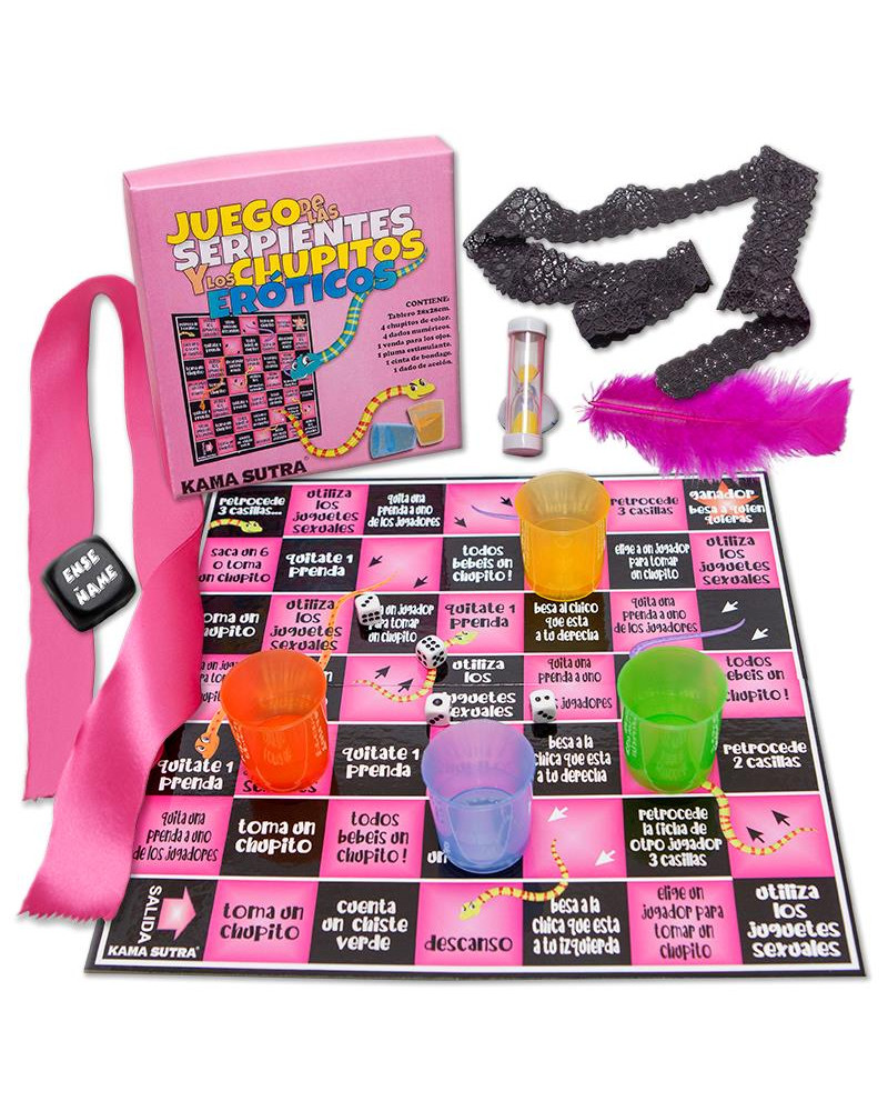 Juego de Mesa la Serpiente Erotica Chupito