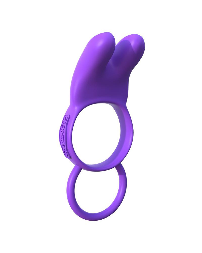 Fantasy C Ringz Anillo Vibrador Rabbit Doble Purpura