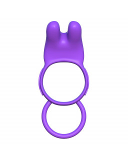 Fantasy C Ringz Anillo Vibrador Rabbit Doble Purpura