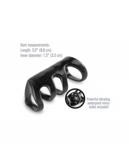 Fantasy X tensions Vibrating Power Cage Black