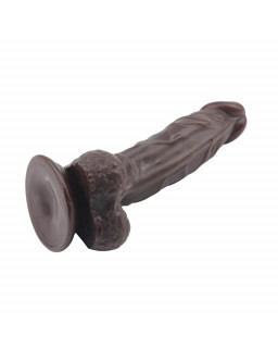 Dildo Dual Density Fashion Dude 21 x 41 cm Marron