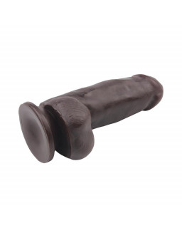 Dildo Dual Density Fashion Dude 175 x 49 cm Marron