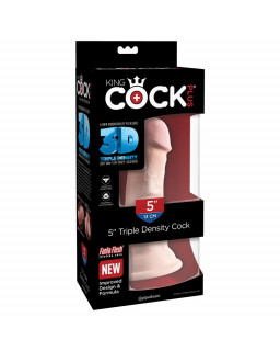 3D Dildo Triple Densidad Plus 5 Natural