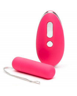 Estimuador Braguita Grande Control Remoto USB Rosa