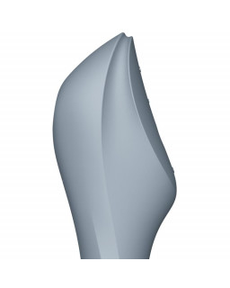 Curvy Trinity 3 Vibrador y Succionador Triple Estimulacion Bluegray