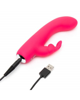 Mini Vibrador Recargable USB Rosa