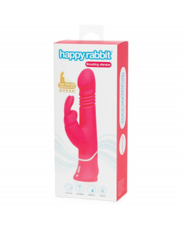 Vibrador Thrusting Realistic USB Rosa