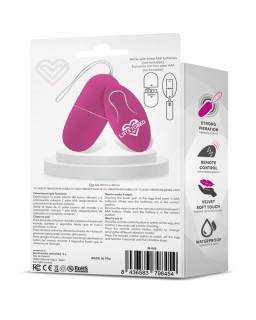 Ecopurple Huevo Vibrador con Control Remoto