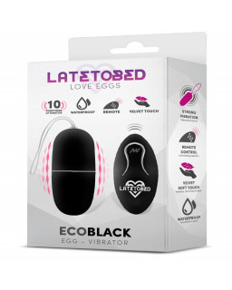 Ecoblack Huevo Vibrador con Control Remoto