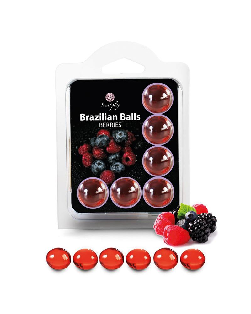 Brazilian Balls Set 6 Frutas del Bosque