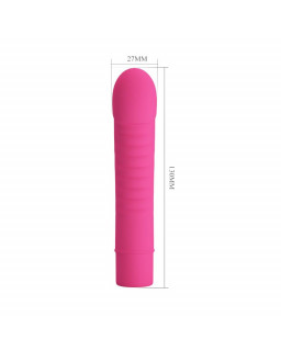 Vibrador Mick Silicona Rosa