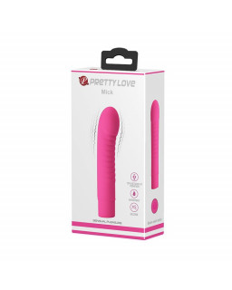 Vibrador Mick Silicona Rosa