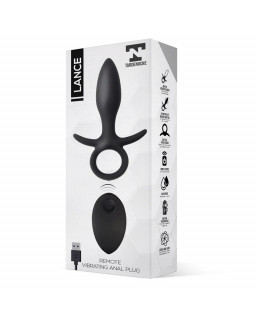 Lance Plug Anal Control Remoto Silicona Liquida USB