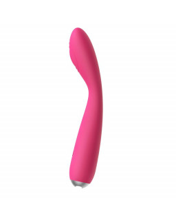 Iris Vibrador Punto G USB Silicona Rojo Ciruela