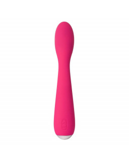 Iris Vibrador Punto G USB Silicona Rojo Ciruela