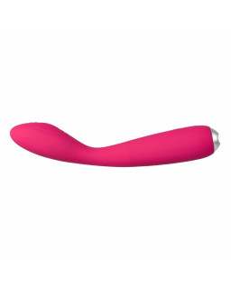 Iris Vibrador Punto G USB Silicona Rojo Ciruela