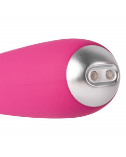 Iris Vibrador Punto G USB Silicona Rojo Ciruela