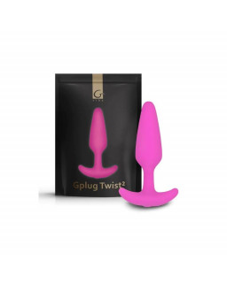 Plug Anal con Vibacion Gplug XS Sunny Raspberry