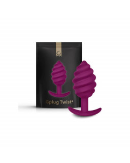 Plug Anal Gplug Twist2 Sweet Raspberry