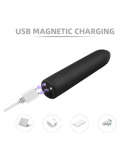 Magny Bala Vibradora Recargable USB Magnetico