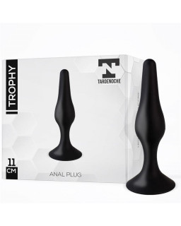 Trophy Plug Anal 11 cm Silicona Negro