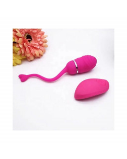 Huevo Vibrador Control Remoto Odise USB Silicona Rosa