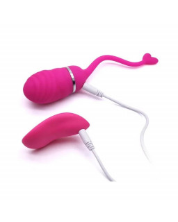 Huevo Vibrador Control Remoto Odise USB Silicona Rosa